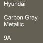 Preview: Hyundai, Carbon Gray Metallic, 9A.